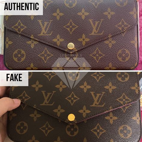 louis vuitton pochette original vs fake|pochette Louis Vuitton monogram.